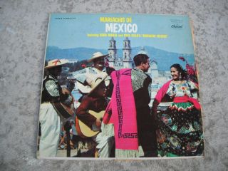 Mariachis de Mexico LP Dora Maria Pepe Villa Vinyl RARE