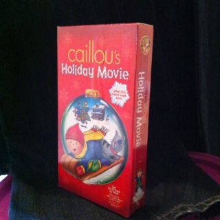 Caillous Holiday Movie Brand New Christmas VHS RARE