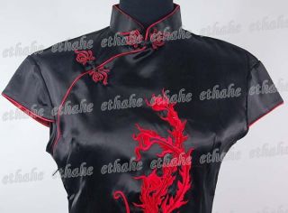 Fénix Rojo camisa Blusa Negro M Sz 8 Talla 38 40 I3AR