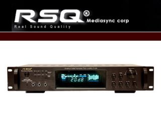 RSQ DAT 888 600W Karaoke Mixing Amplifier w iPod Input