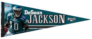 DeSean Jackson SUPERSTAR Philadelphia Eagles Action Premium Felt