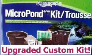 2011 Aquascape Pond Garden Kit w Waterfall Pump 8x11