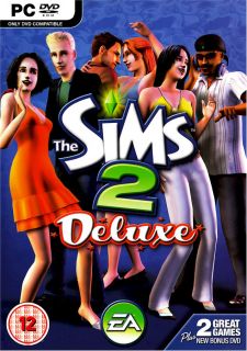 Brand New Computer PC Video Game Sims 2 Deluxe 014633167290