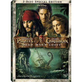  Pirates of the Caribbean Dead Mans Chest DVD 2 Disc Set Widescreen