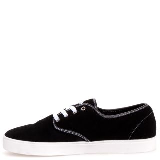 Emerica Mens Laced Suede Skate Athletic Shoes