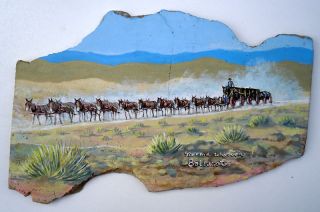  Onyx Painting Ballarat Death Valley California 20 Mule Team