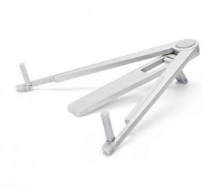 Aluminum Metal Silver Desktop Holder Compass Mobile Stand for iPad
