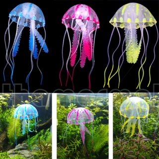  Jellyfish for Aquarium Fish Tank Garden Pool Ornament Decor