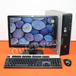 HP DC5750 Desktop Computer Dual Core/ Windows 7/ 2GB/ 80GB + 19 LCD