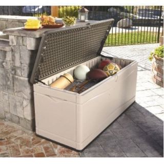 Extra Large Patio Deck Box Locking Outdoor Storage Home Yard And