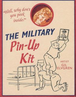 New Classic WWII Pin Up Girls Gil Elvgren Military Kit