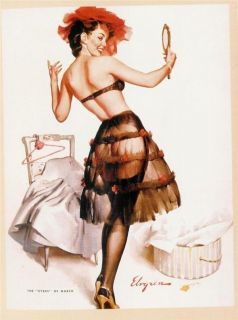 New Classic WWII Pin Up Girls Gil Elvgren Military Kit