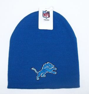  Detroit Lions Knit Beanie Hat Skull Cap NFL