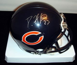 Devin Hester signed Chicago Bears and Miami Hurricanes Legend