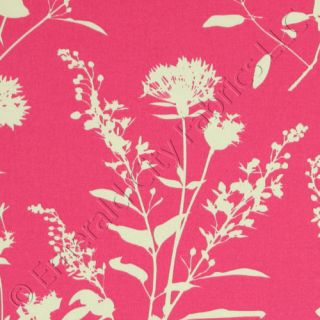 Joel Dewberry Ginseng Upholstery 54 Wildflowers Pink Home Dec Decor