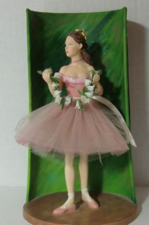 Degas Awaiting Her Entrance Ballerina by Danbury Mint