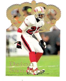 Deion SANDERS1995 Pacific Collection Insert DC16 49ers