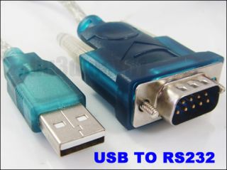 USB 2.0 TO RS232 9 PIN SERIAL DB9 ADAPTER CABLE S441 Features