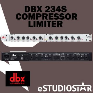DBX 234s Stereo 2 3 Way Mono 4 Way Crossover 234 w Box