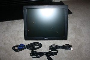 Dell Touch Screen 15 LCD Monitor Black