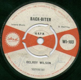 Amazing RARE Early Delroy Wilson Ska One Two Three UK Island 7 Sound