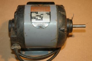 Vintage Delta Rockwell 1 2 HP Shaper Motor Mod 62D213