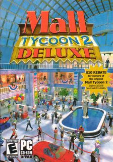 Mall Tycoon 2 Deluxe II Simulation PC Game New in Box 710425215957
