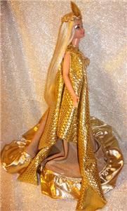 Demeter Greek Goddess Barbie Doll OOAK Greek Mythology