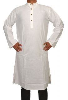 Designer Mens Kurta Long Yoga Dolby India Casual Wear Striped Cotton