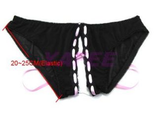 Sexy Women See Through Crotchless Panty Brief Underwear