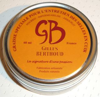 New Gilles Berthoud Wax Grease for Leather Saddle France Brooks Ideale