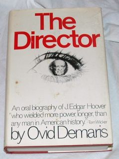  Oral Biography of J Edgar Hoover by Ovid Demaris FBI 0061219517