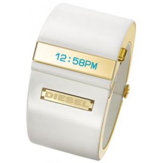 New Diesel White & Gold Watch DZ5174 Very Rear Womans Lady SeXy C@@L