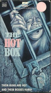 THE HOT BOX Rare VHS Jonathan Demme produced Womens Prison Flick