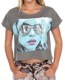 Blondie Debbie Harry Vintage Rock Crop Top Tee T Shirt M L XL NWT