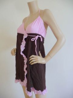 96 Debbie Katz 100 Cotton Wrap Swim Cover Up Dress S