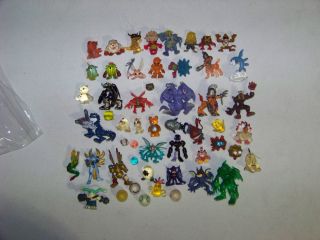  Digimon 49 Mini Figures Lot