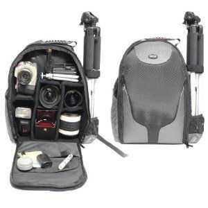 Bower SCB1350 Pro Digital SLR Bag Camera Backpack for Canon EOS 1000D