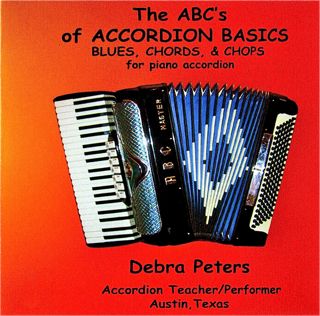 Blues Chords Chops Accordion Lesson DVD Debra Peters