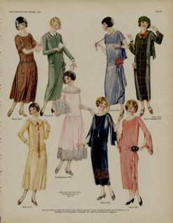1924 Womens Fashion Ad PG 07 Wonerful Vintage Fashions from 1924