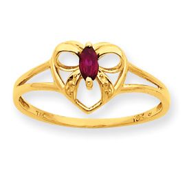  Geniune January December Birthstone Ring Pick Your Size