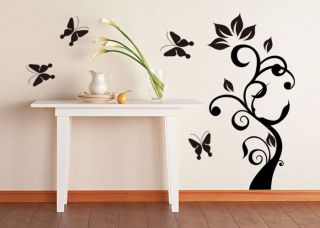  Tree Butterfly DIY Wall Decor Sticker Mural Decals bedroom Home Decor