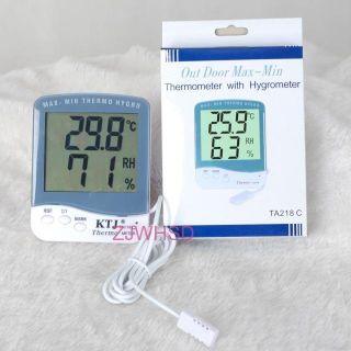 Digital Thermometer Hygrometer Humidity Monitor Probe for Egg