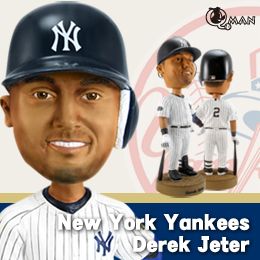 Derek Jeter Qman MLB Yankees 7 Bobblehead Final Sale