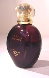 Vintage Poison Perfume EDT Christian Dior 1.7 oz 50 ml Spray