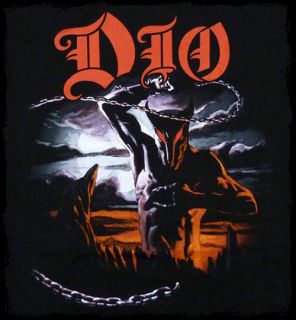 dio holy diver t shirt screen printed t shirt official merchandise 100