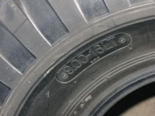 00 16 Sta Non Directional Military Tires Tube Type D 8PLY