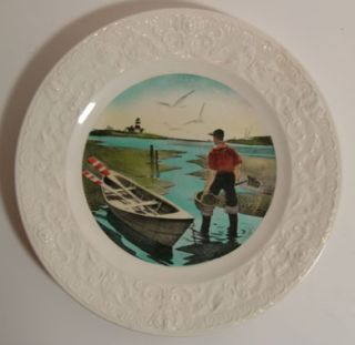 delano studios historical plate new england by thos cooper retail $ 69