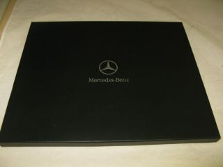 Authentic Mercedes Benz Genuine Leather Desk Blotter
