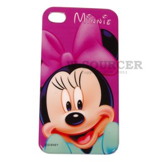 New Minnie Mouse Disney Hard Back Cover Case iPhone 4G 4S